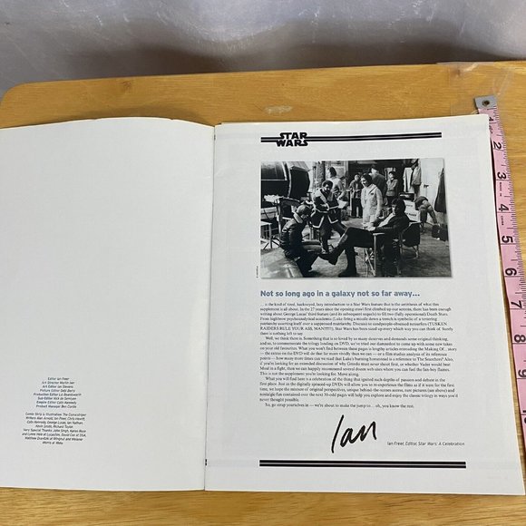 Star Wars A Celebration Empire Magazine Rare Supplement Booklet 2005 - Picture 6 of 11